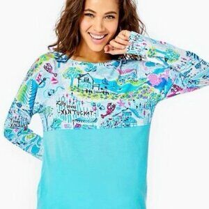 Lilly Pulitzer Nantucket Finn nantucket Top in Ladies Large